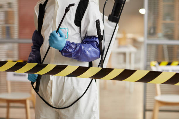 Professional Biohazard technician working in Rockport, TX